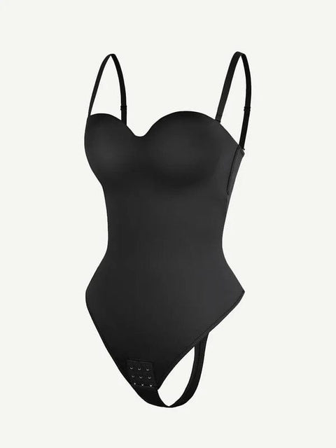 CurvyPower | UK bodysuit Strapless Underwire One-Piece Tummy Control Bodysuit Shapewear