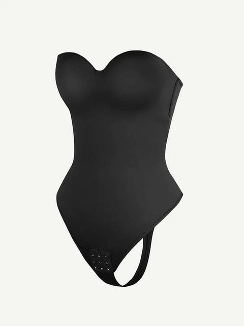 CurvyPower | UK bodysuit Strapless Underwire One-Piece Tummy Control Bodysuit Shapewear