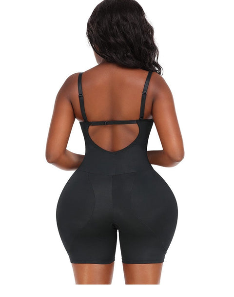 CurvyPower | UK bodysuit Tummy Control and Hip Lifting Shapewear Low Back Bodysuit