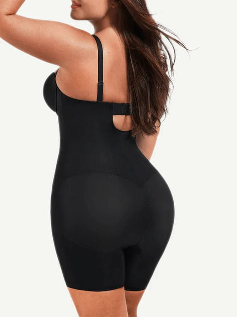 CurvyPower | UK bodysuit Tummy Control Compression Shapewear Bodysuit