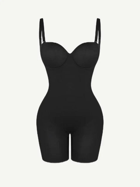 CurvyPower | UK bodysuit Tummy Control Compression Shapewear Bodysuit