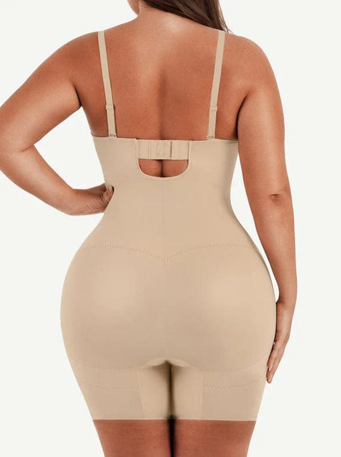 CurvyPower | UK bodysuit Tummy Control Compression Shapewear Bodysuit