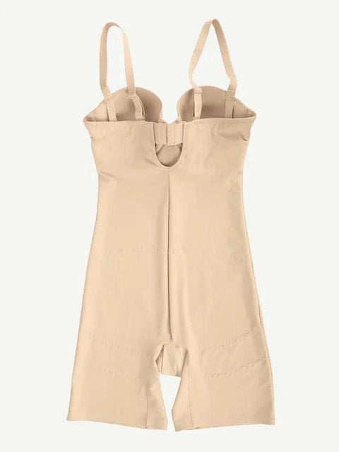 CurvyPower | UK bodysuit Tummy Control Compression Shapewear Bodysuit