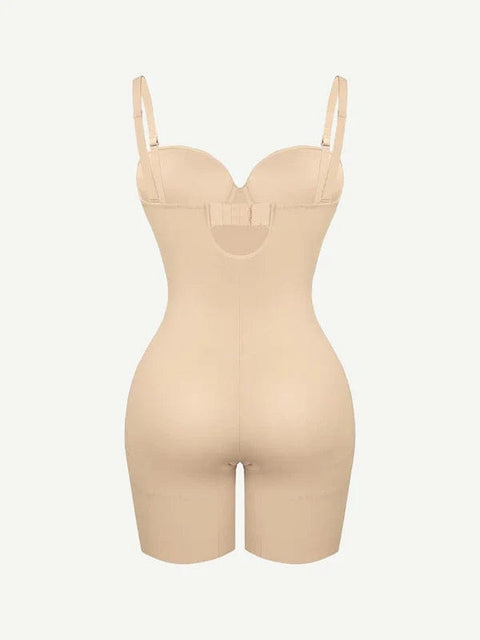 CurvyPower | UK bodysuit Tummy Control Compression Shapewear Bodysuit