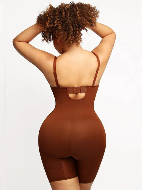 CurvyPower | UK bodysuit Tummy Control Compression Shapewear Bodysuit