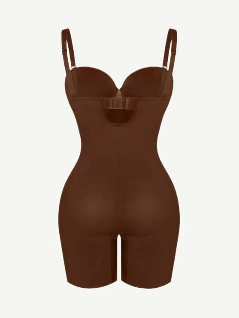 CurvyPower | UK bodysuit Tummy Control Compression Shapewear Bodysuit