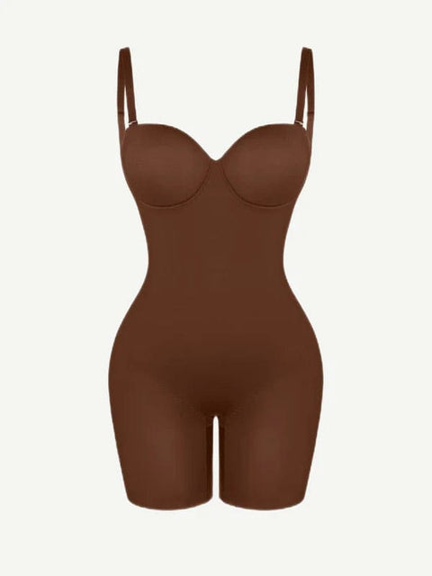 CurvyPower | UK bodysuit Tummy Control Compression Shapewear Bodysuit