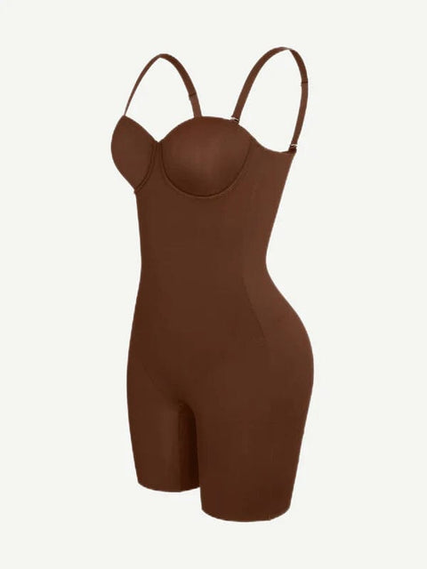 CurvyPower | UK bodysuit Tummy Control Compression Shapewear Bodysuit