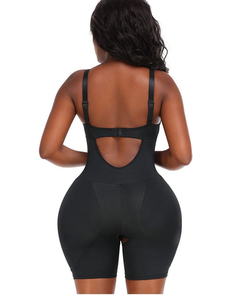 CurvyPower | UK bodysuit Tummy Control Low Back Shapewear Bodysuit for Hip and Bust Lift