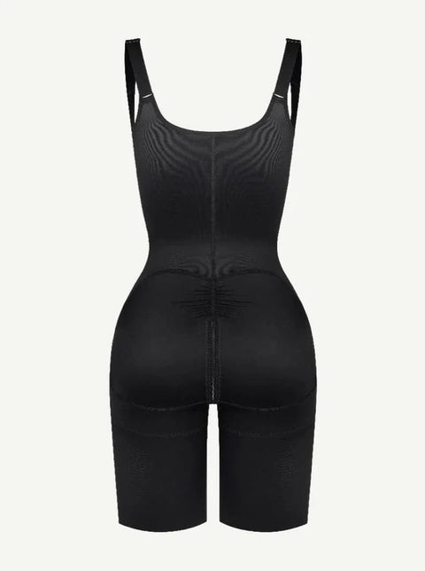CurvyPower | UK bodysuit U Shaped Open Bust Tummy Control Shapewear Bodysuit