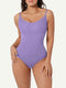 CurvyPower | UK bodysuit Violet / XS/S One Piece Tummy Control Shapewear Bodysuit