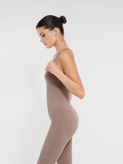 CurvyPower | UK bodysuit Waist and Tummy Shaping Seamless Sports Bodysuit