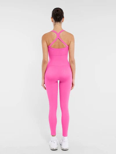 CurvyPower | UK bodysuit Waist and Tummy Shaping Seamless Sports Bodysuit