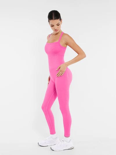 CurvyPower | UK bodysuit Waist and Tummy Shaping Seamless Sports Bodysuit