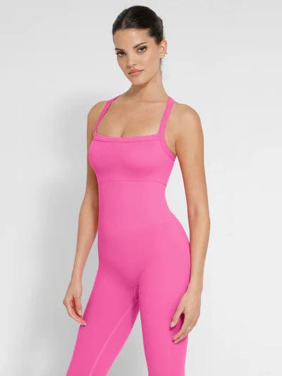CurvyPower | UK bodysuit Waist and Tummy Shaping Seamless Sports Bodysuit