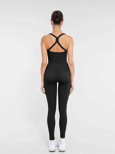 CurvyPower | UK bodysuit Waist and Tummy Shaping Seamless Sports Bodysuit