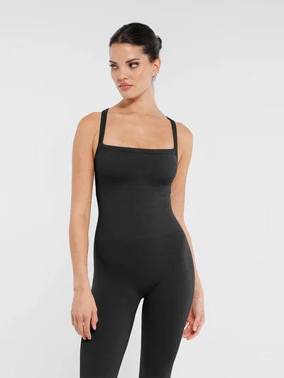 CurvyPower | UK bodysuit Waist and Tummy Shaping Seamless Sports Bodysuit