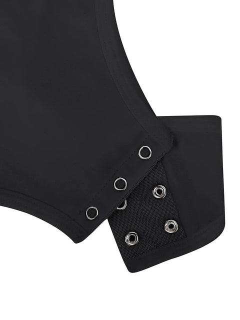 CurvyPower | UK bodysuit Waist Control Halter Neck Shapewear Bodysuit