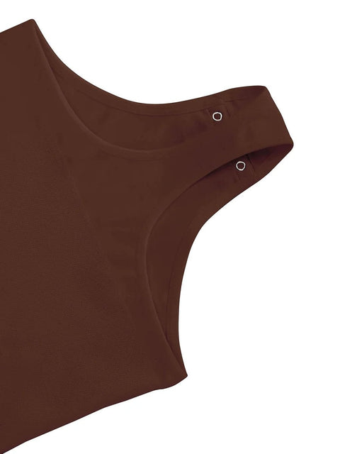 CurvyPower | UK bodysuit Waist Control Hanging Neck Shapewear Bodysuit