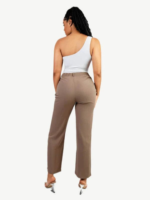CurvyPower | UK bodysuit Waist-Sculpting Tummy Control One-Shoulder Shapewear Bodysuit