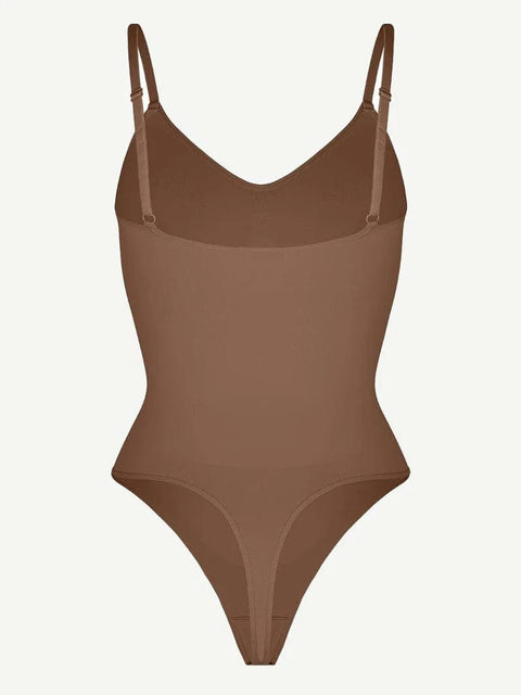 CurvyPower | UK bodysuit Women Seamless Thong Shaping Bodysuit