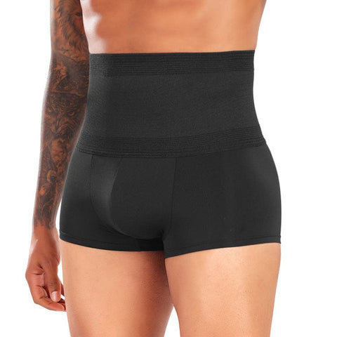 CurvyPower | UK Boxer Shorts Seamless High Waisted Men Shaping Boxer Shorts