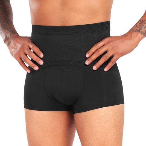 CurvyPower | UK Boxer Shorts Seamless High Waisted Men Shaping Boxer Shorts
