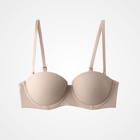 CurvyPower | UK Bra Half Cup Push Up Anti-Sagging Support Bra