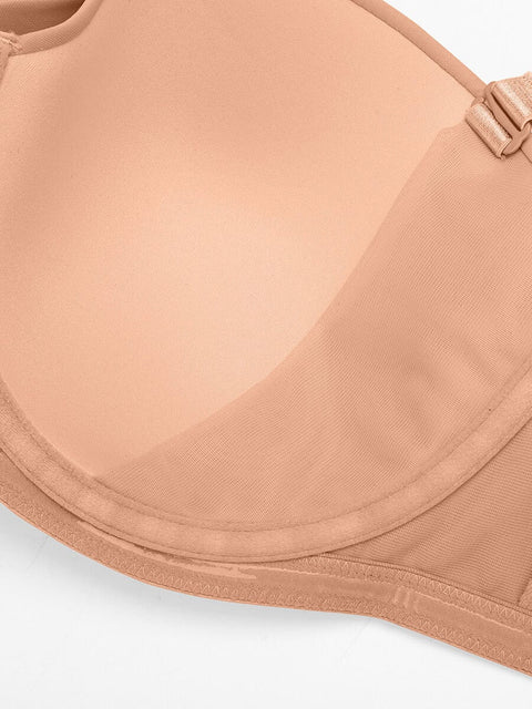 CurvyPower | UK Bra Push-Up Underwire Strapless Bra