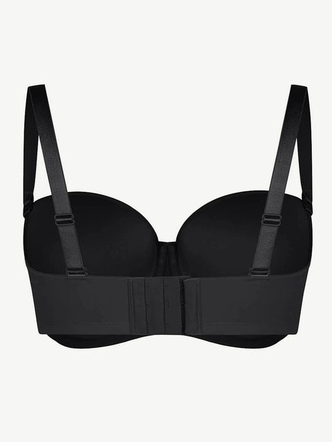 CurvyPower | UK Bra Push-Up Underwire Strapless Bra