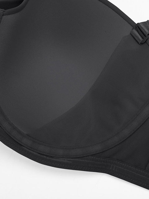 CurvyPower | UK Bra Push-Up Underwire Strapless Bra