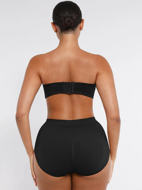 CurvyPower | UK Bra Push-Up Underwire Strapless Bra