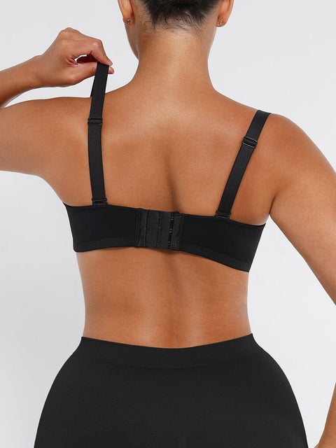 CurvyPower | UK Bra Push-Up Underwire Strapless Bra