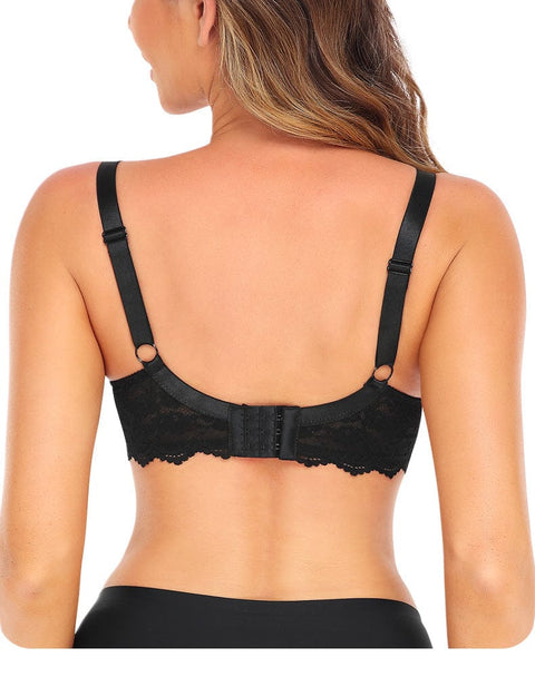 CurvyPower | UK Bra Women Sexy Lace Ultra-Thin Support Bra