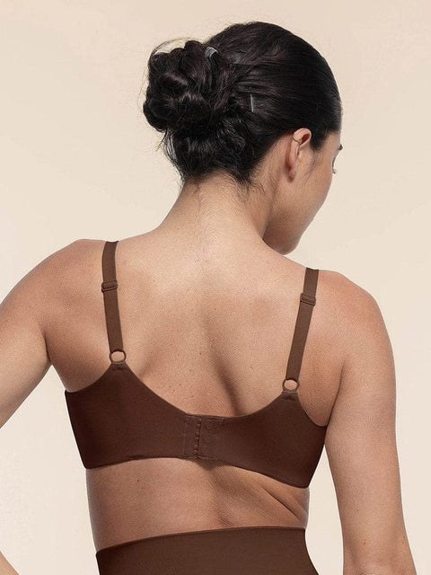 CurvyPower | UK Bras Comfortable Push Up Sheer Mesh Underwire Bra with Adjustable Straps