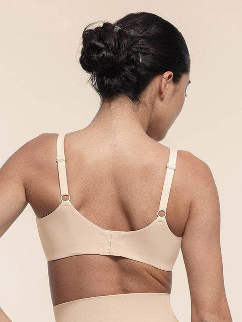 CurvyPower | UK Bras Comfortable Push Up Sheer Mesh Underwire Bra with Adjustable Straps