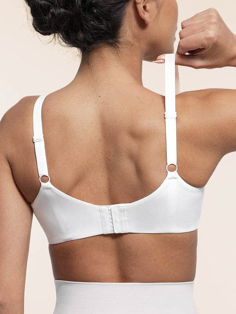 CurvyPower | UK Bras Comfortable Push Up Sheer Mesh Underwire Bra with Adjustable Straps