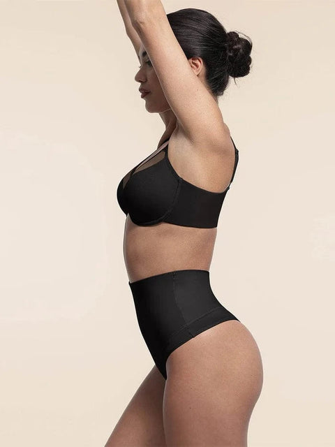 CurvyPower | UK Bras Comfortable Push Up Sheer Mesh Underwire Bra with Adjustable Straps