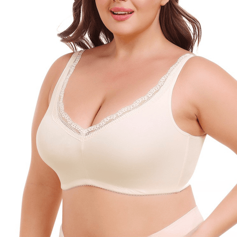 CurvyPower | UK Bras Full Cup Plus Size  Lace Push Up Bra