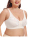 CurvyPower | UK Bras Plus Size Front Fastening Shaping Support Lace Bra