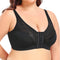 CurvyPower | UK Bras Plus Size Front Fastening Shaping Support Lace Bra