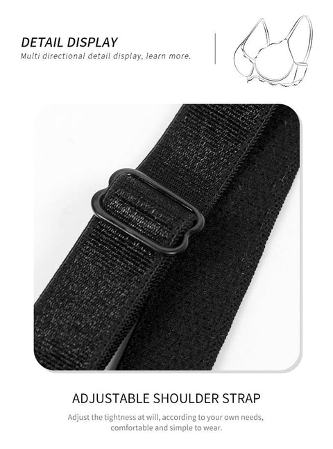 CurvyPower | UK Bras Plus Size Lace Push Up Bra with Adjustable Straps