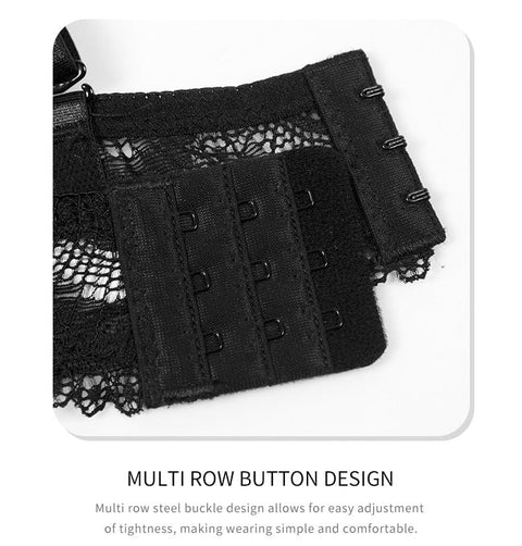 CurvyPower | UK Bras Plus Size Lace Push Up Bra with Adjustable Straps