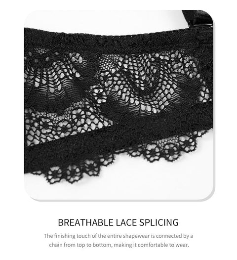 CurvyPower | UK Bras Plus Size Lace Push Up Bra with Adjustable Straps