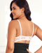 CurvyPower | UK Bras Plus Size Plunge Lace Push Up Bra with Adjustable Straps