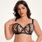 CurvyPower | UK Bras Plus Size Push-Up Bra for Women Anti-Sagging Lace Support for Full Busts