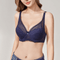 CurvyPower | UK Bras Plus Size Women Lace Support Bra with Steel Ring