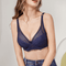 CurvyPower | UK Bras Plus Size Women Lace Support Bra with Steel Ring