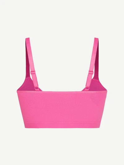 CurvyPower | UK Bras Seamless Wireless Shaping Bra With Adjustable Straps