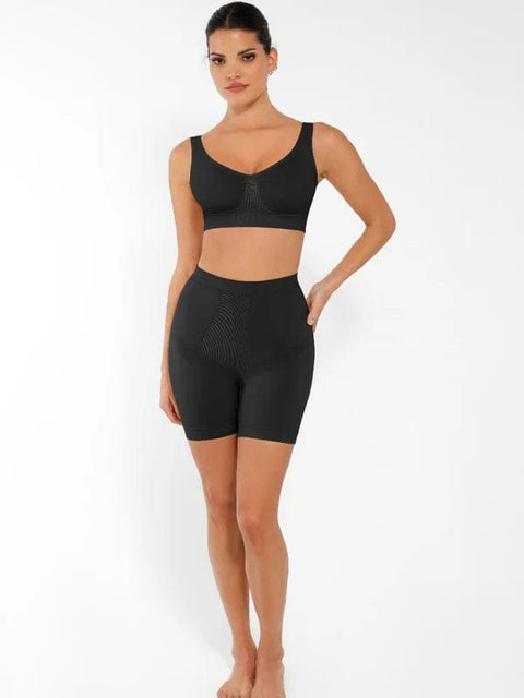 CurvyPower | UK Bras Wide-Back Seamless Shaping Bra with Bust Support